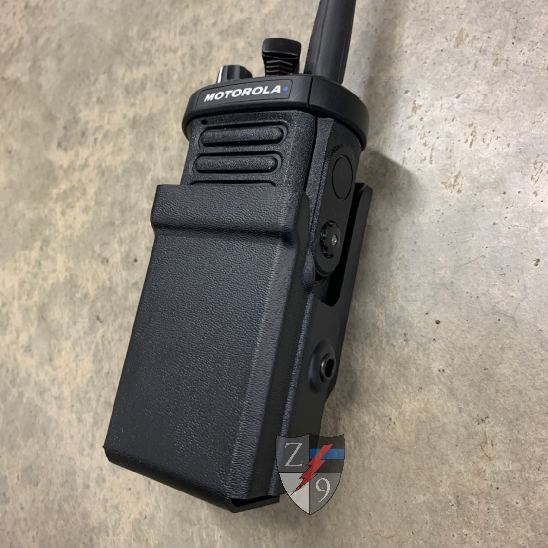 APX4000 plain black radio case