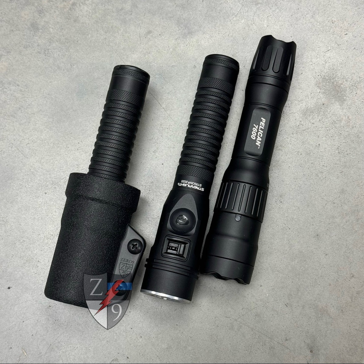 Zero9 Flashlight Case Bezel Down - 4