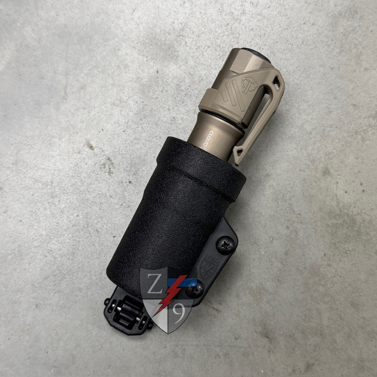 Zero9 Flashlight Case Bezel Down-6