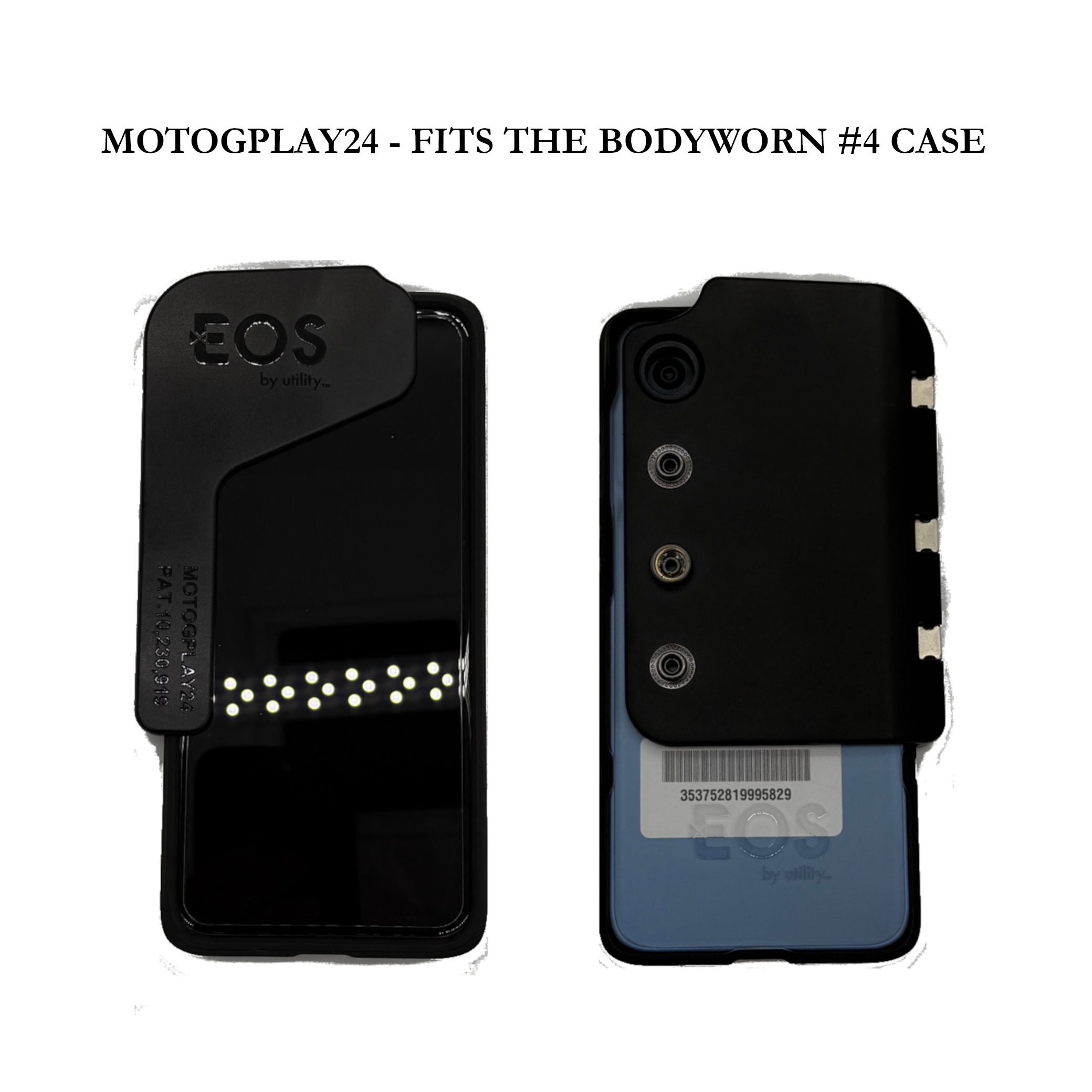 Zero9 Case for the Bodyworn MOTOGPLAY24