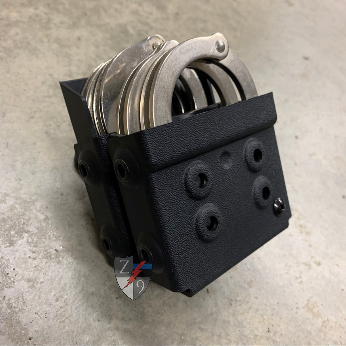 Plain Black Double Standard Cuff Case