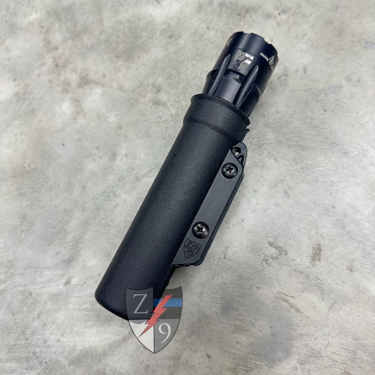 Zero9 Flashlight Case Bezel Up