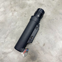 streamlight flashlight holder HL 5-X the flashlight will stay in place due to the spring Flashlight Case - Bezel Up