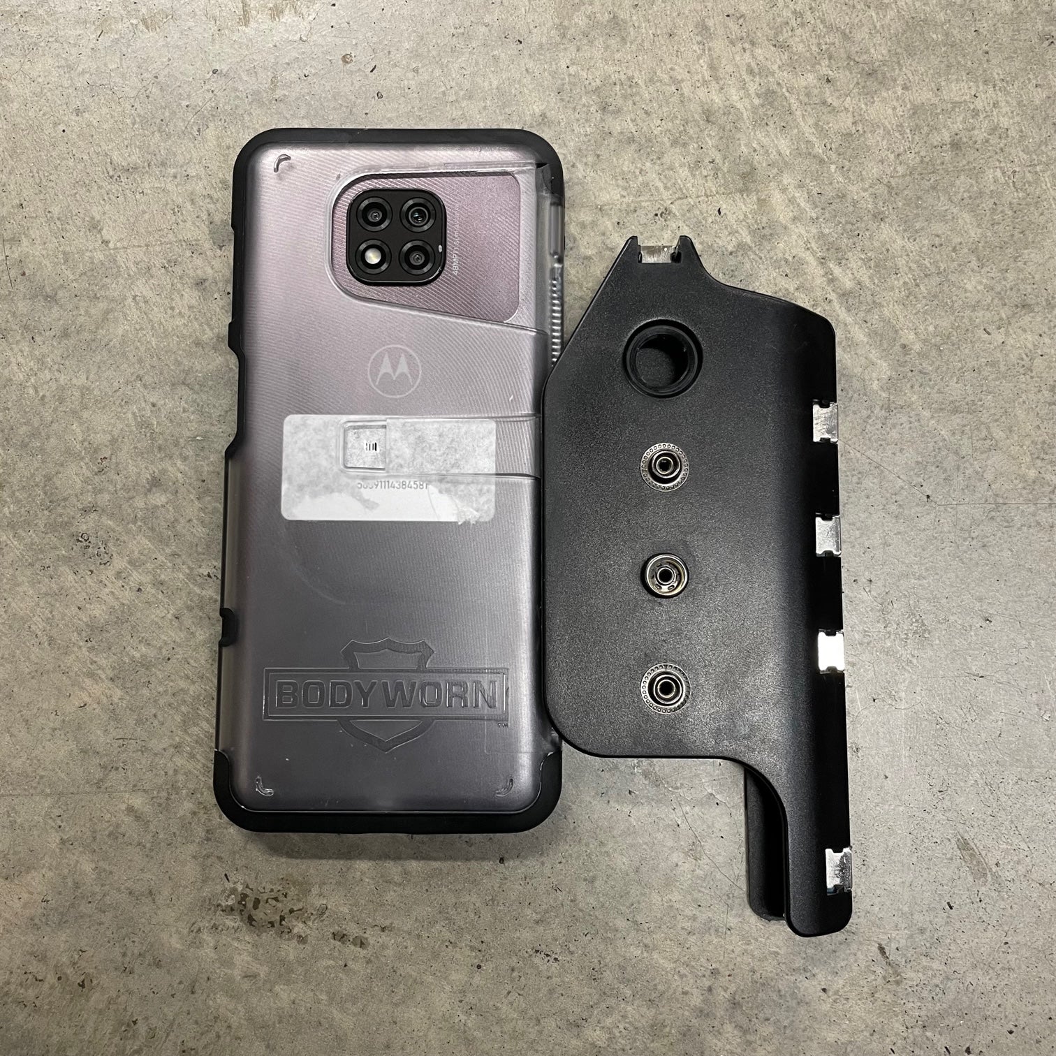 Bodyworn Moto G Power with Center Camera (Case #3)