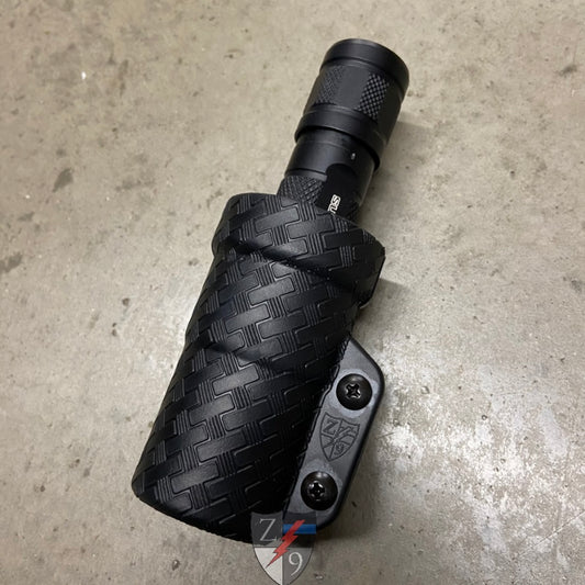 Flashlight Case Bezel Down Zero9 Holsters