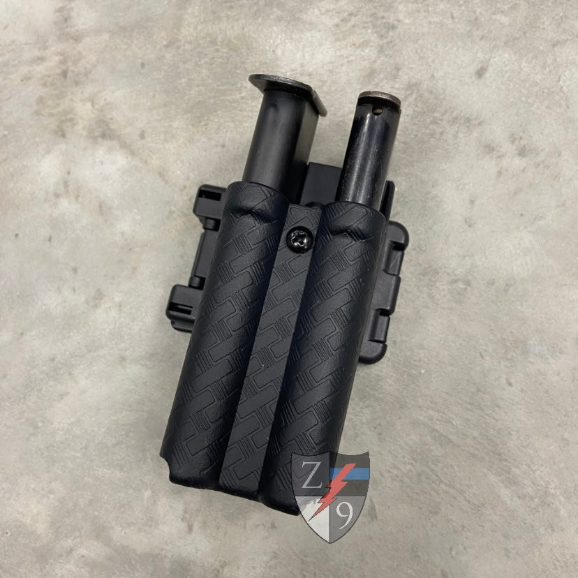 Single Stack Double Mag Case - 45 caliber