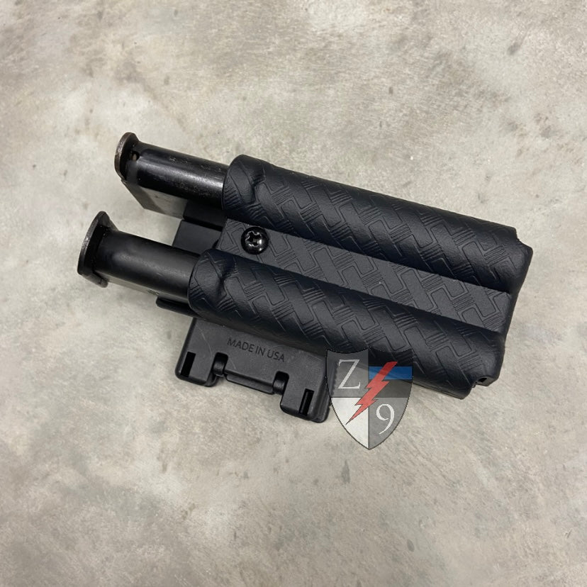 Single Stack Double Mag Case - 45 caliber