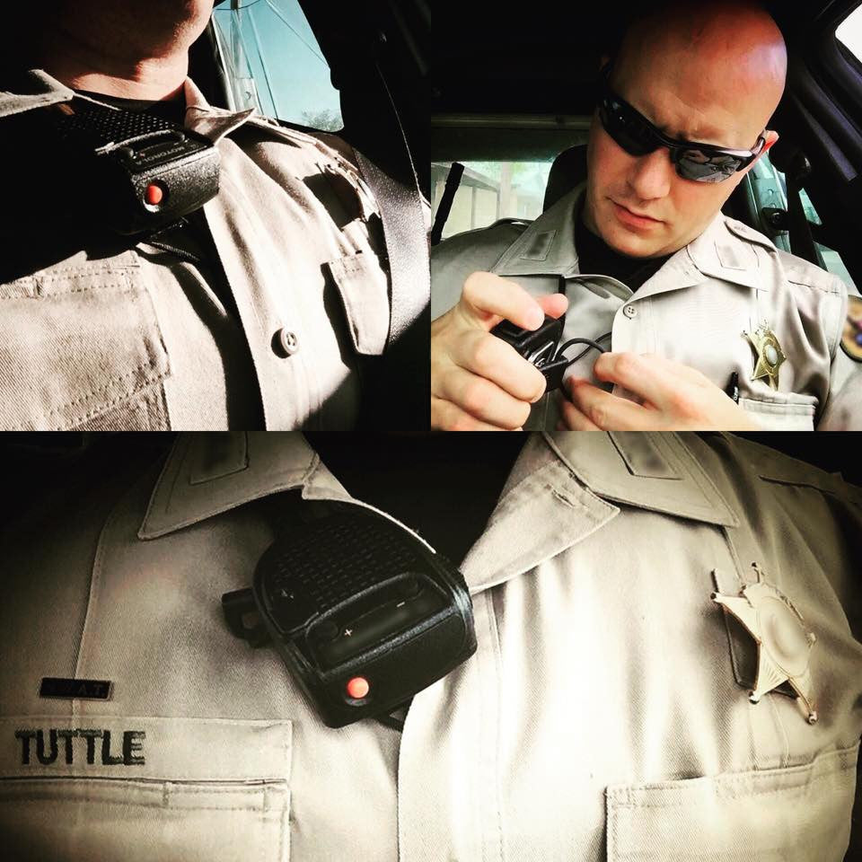 The Mic Loop on Uniform Shirt