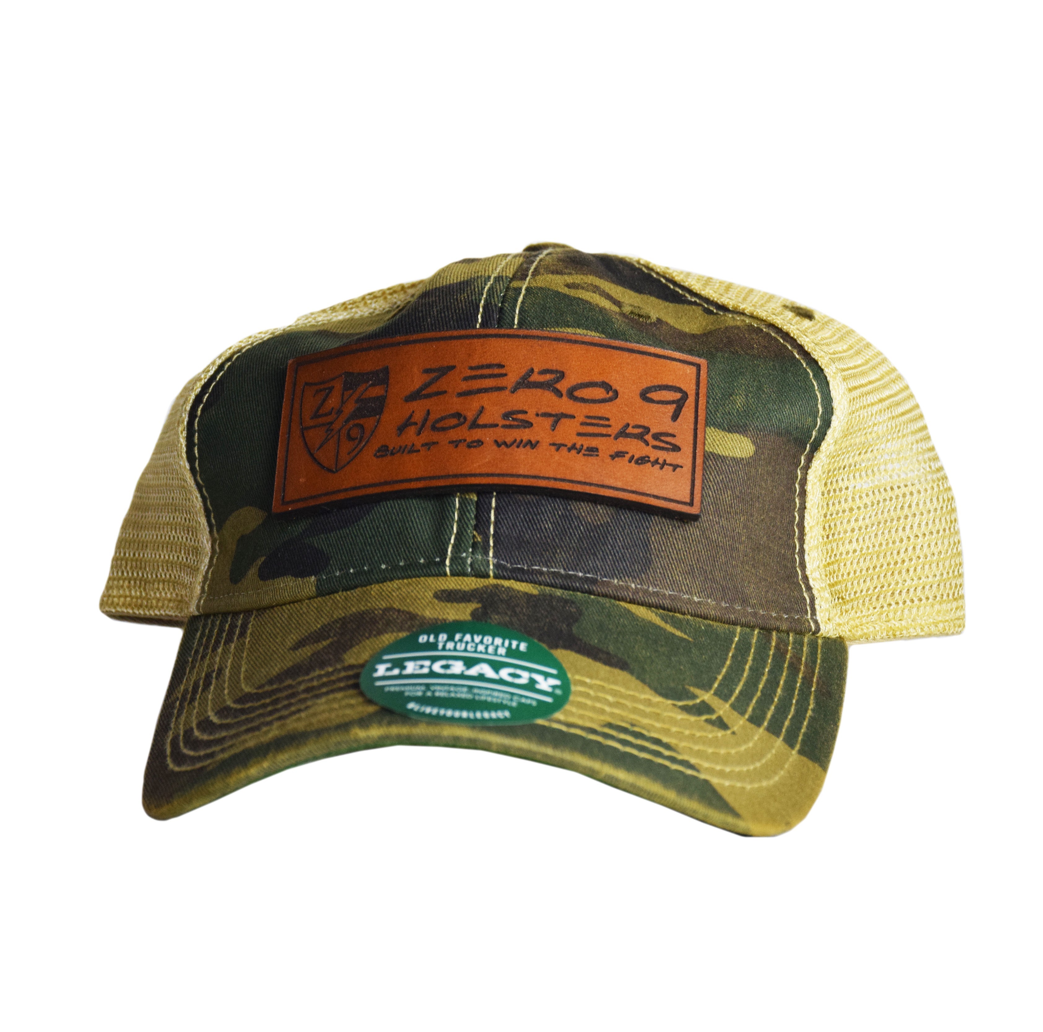 Z9 Built To Win Leather Legacy Dad Hat – Zero9 Holsters