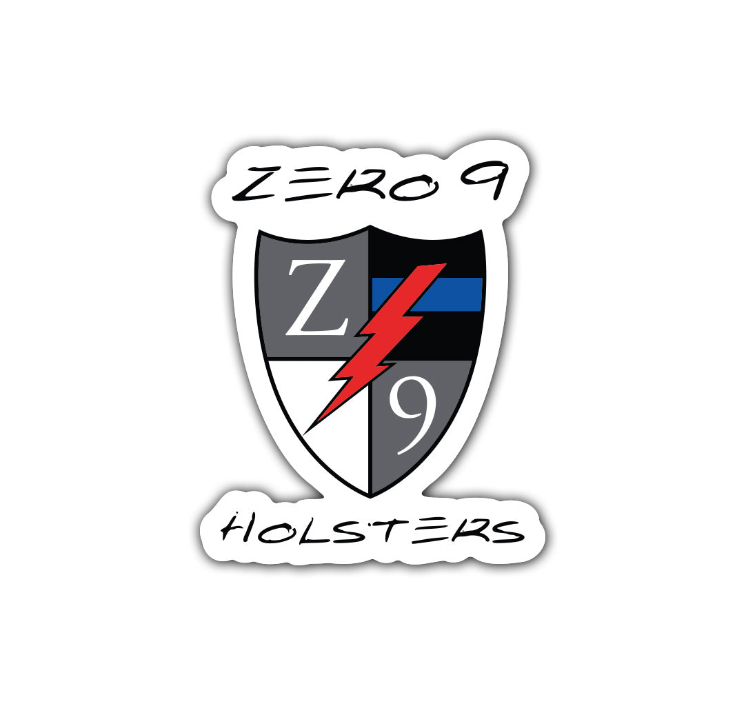 Z9 Shield Logo Sticker